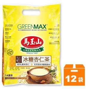 馬玉山 冰糖杏仁茶 30g (12入)x12袋/箱