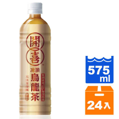 開喜 凍頂烏龍茶-清甜 575ml (24入)/箱