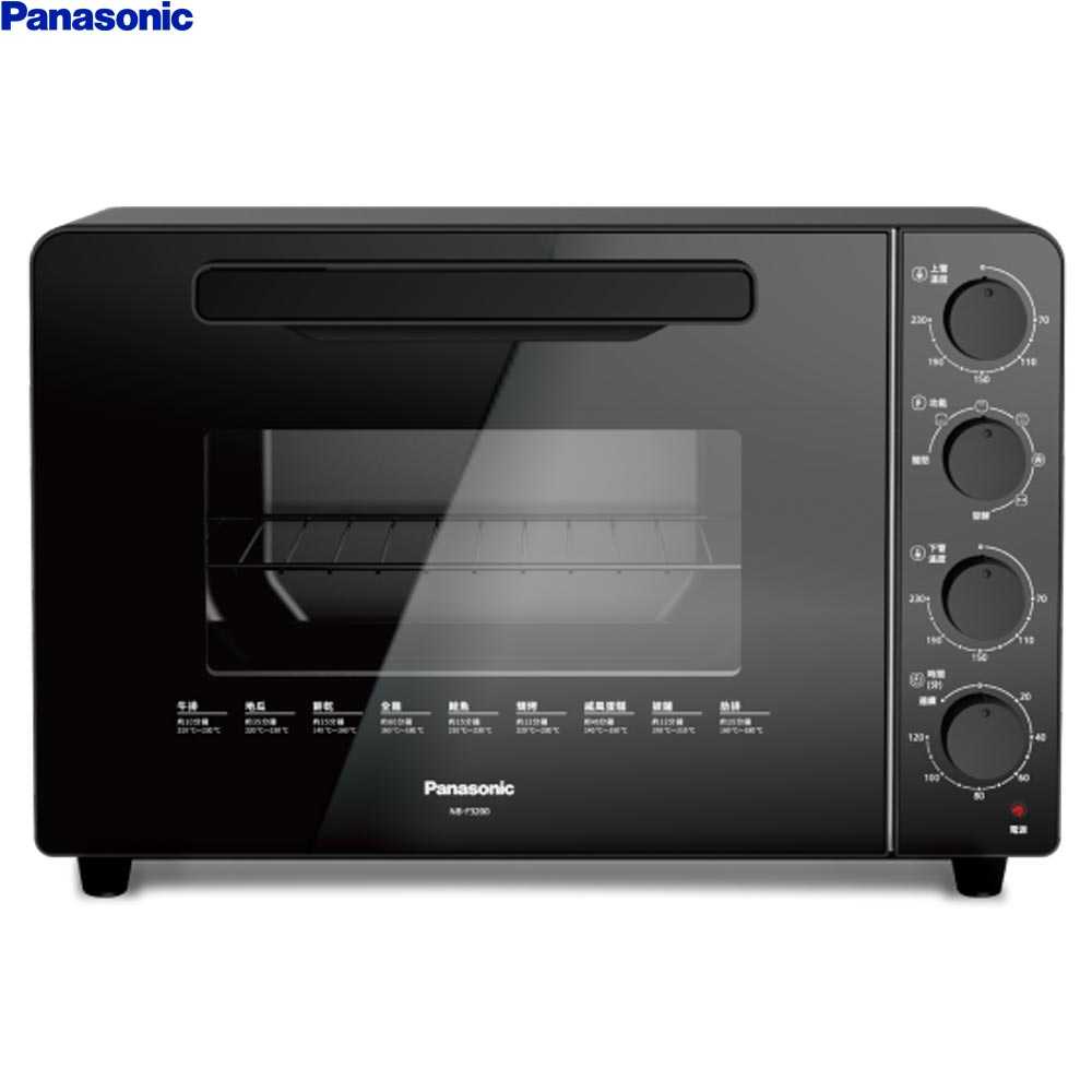 Panasonic 國際牌 NB-F3200 雙液脹式溫控電烤箱 32L 獨立控溫 360°自動旋轉燒烤 防燙