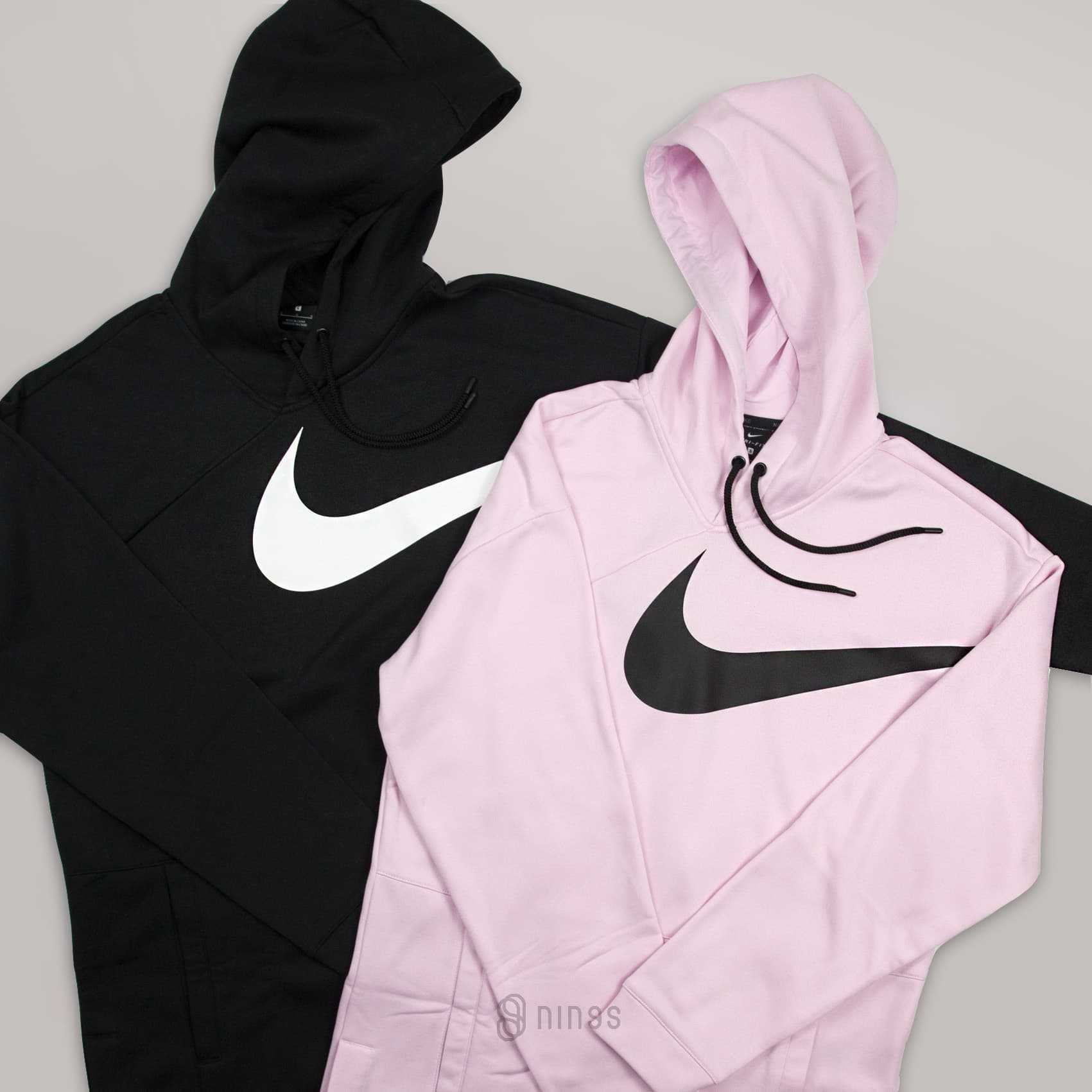 【有閑運動】NIKE THRMA DRI FIT SWOOSH 粉/黑