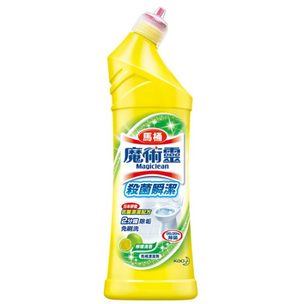 魔術靈 殺菌瞬潔 馬桶清潔劑 (檸檬清香) 500ml/瓶