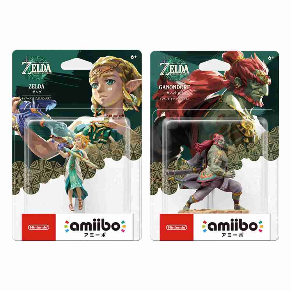 全新現貨 switch 薩爾達傳說 王國之淚 薩爾達 加儂多夫 amiibo