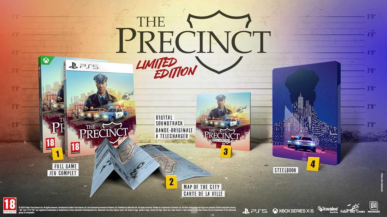 全新現貨 PS5 警察轄區 The Precinct 中文版 遊戲片