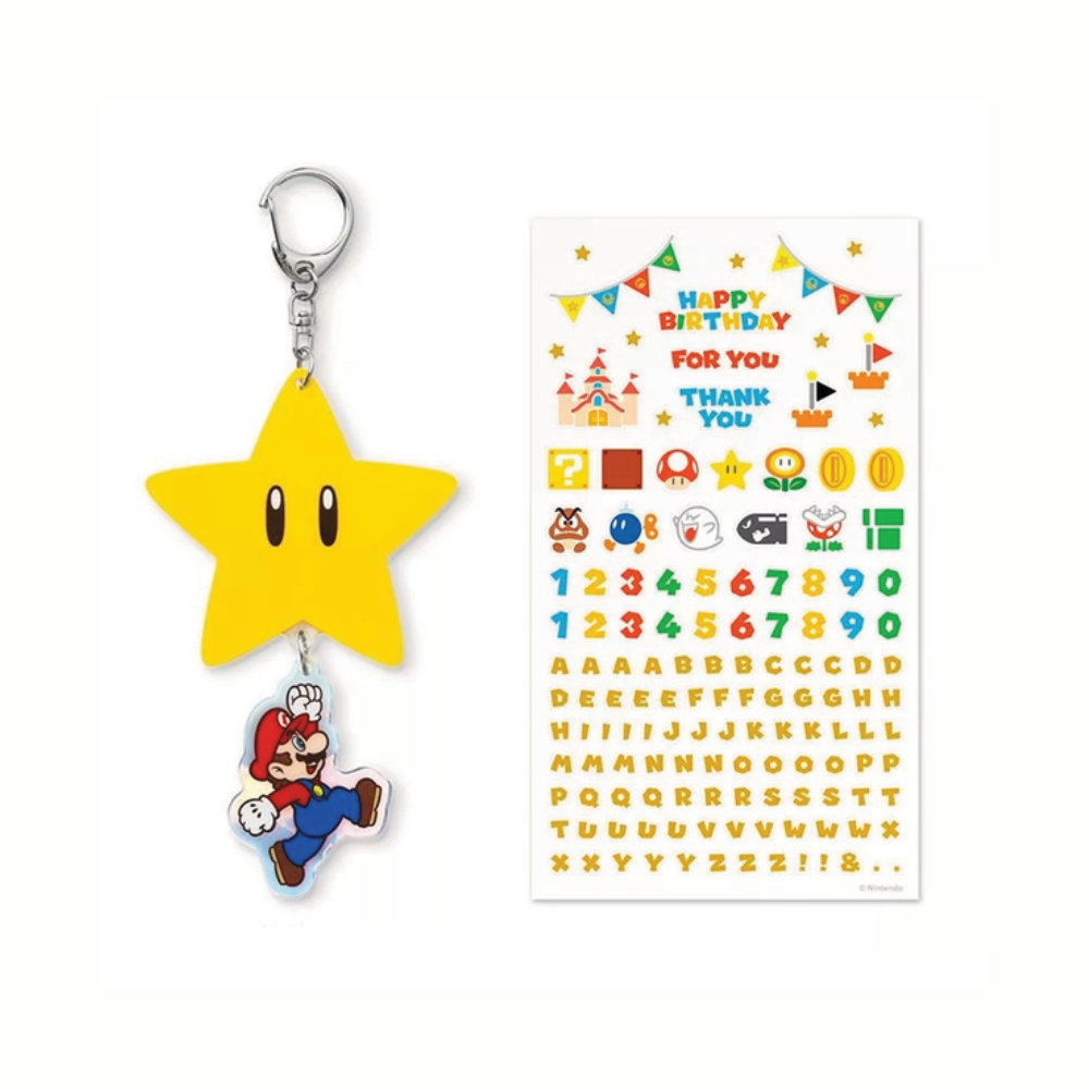 8-9月夏季預購 任天堂 瑪利歐 無敵星星吊飾 中華隊
