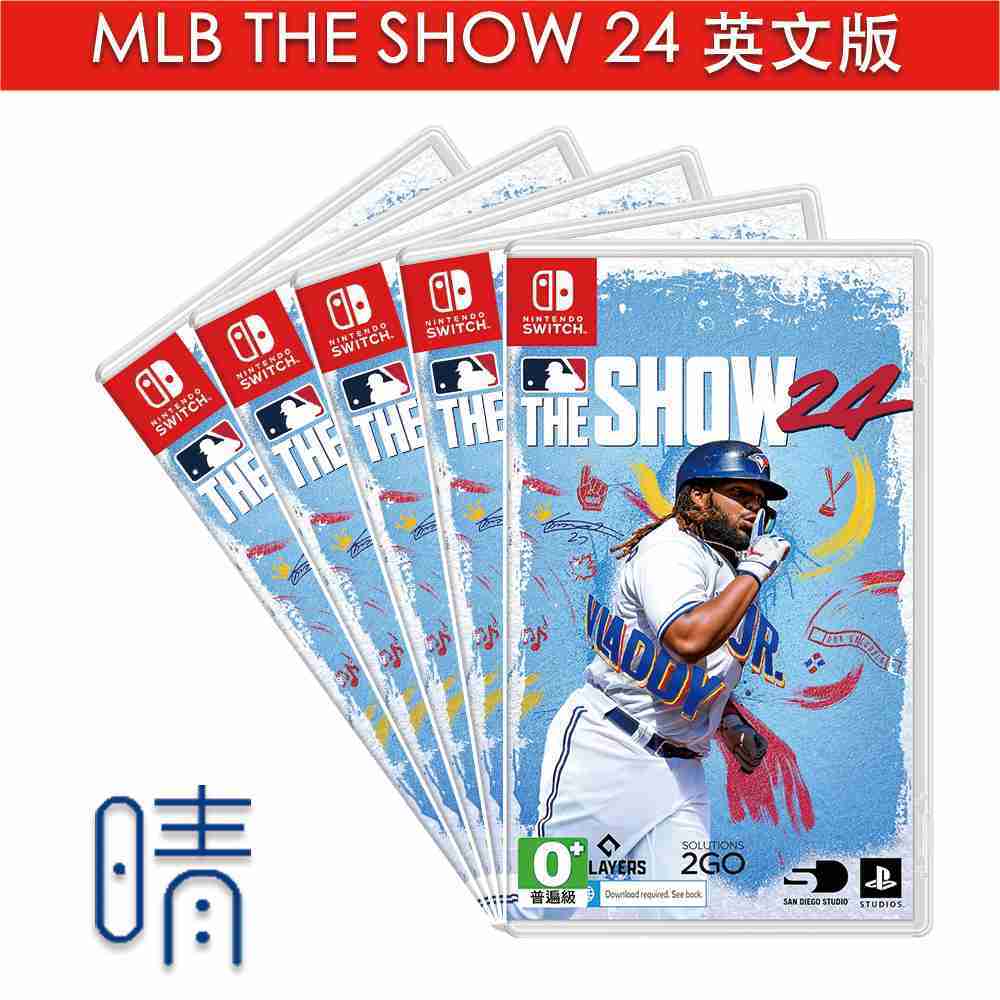 3/19預購 Switch MLB THE SHOW 24 英文版 遊戲片