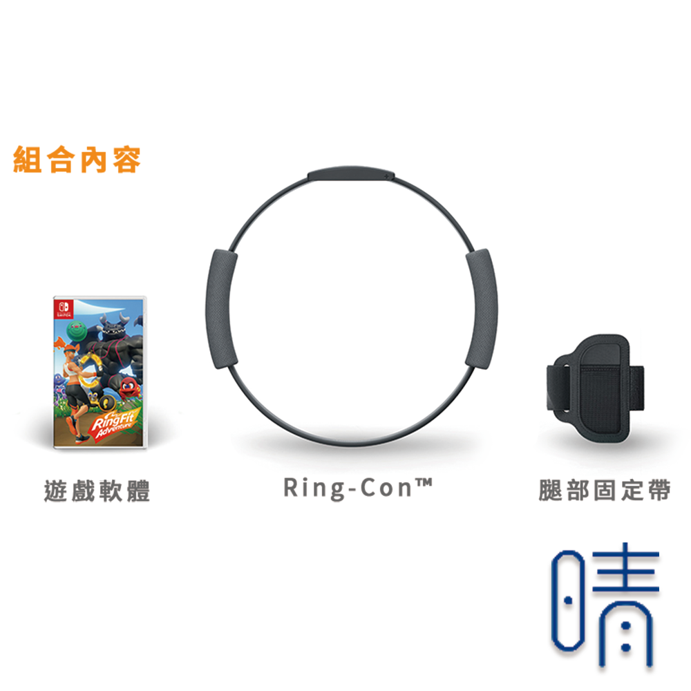 全新現貨 健身環大冒險 中文版 RingFit Nintendo Switch 遊戲片