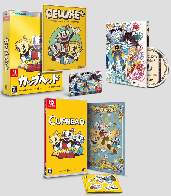 全新現貨 茶杯頭 cuphead 中文版 Nintendo Switch 遊戲片