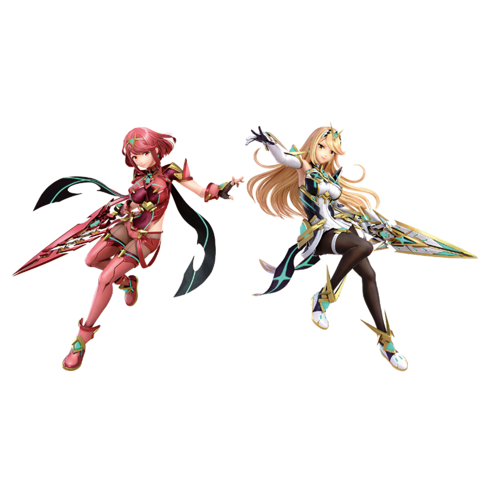 全新現貨 switch 大亂鬥 光 焰 PYRA MYTHRA amiibo