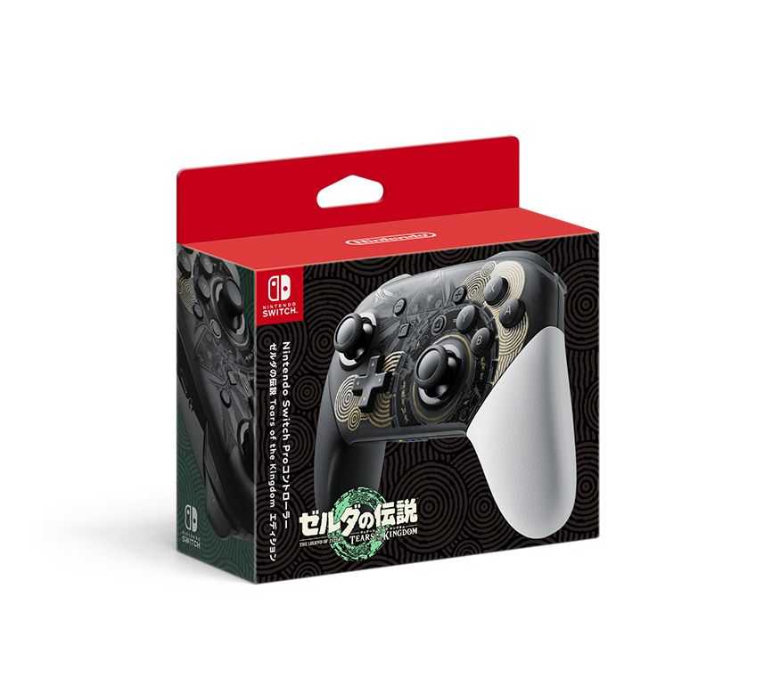【勁多野】現貨供應 Nintendo Switch NS PRO 控制器薩爾達傳說 王國之淚 臺灣公司貨