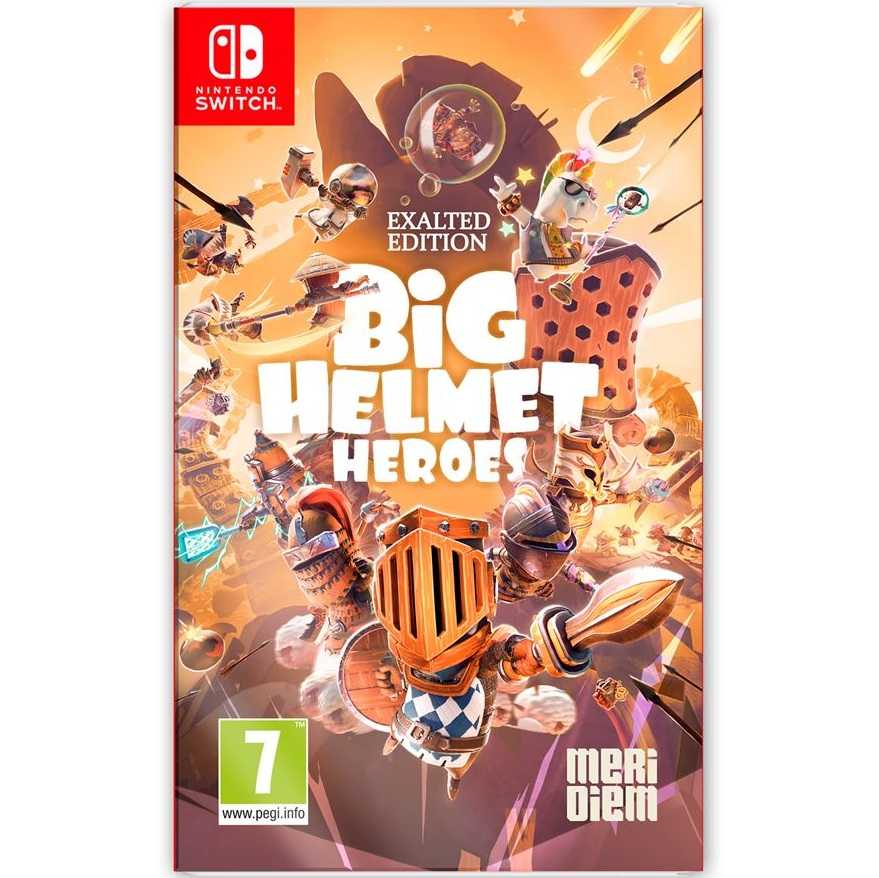 【勁多野】NS 巨盔英雄 Big Helmet Heroes 中英文版