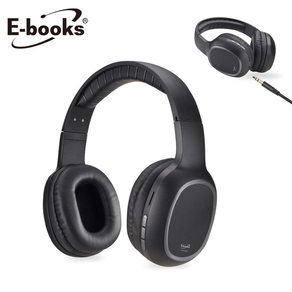 E-books S90 藍牙無線重低音耳罩式耳機