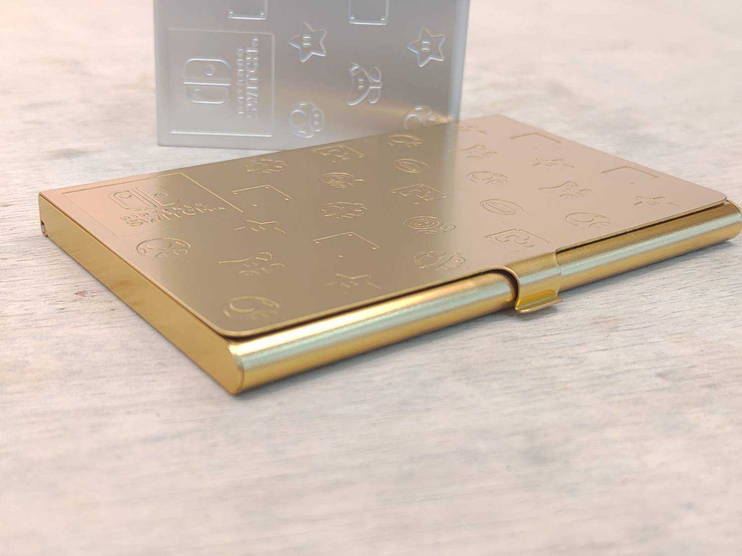 Switch NS 任天堂 金色 原廠 卡匣收納盒 卡匣盒 遊戲收納盒 - 【史萊姆的家】3C專賣-專業玩家的選擇。-線上購物 ...