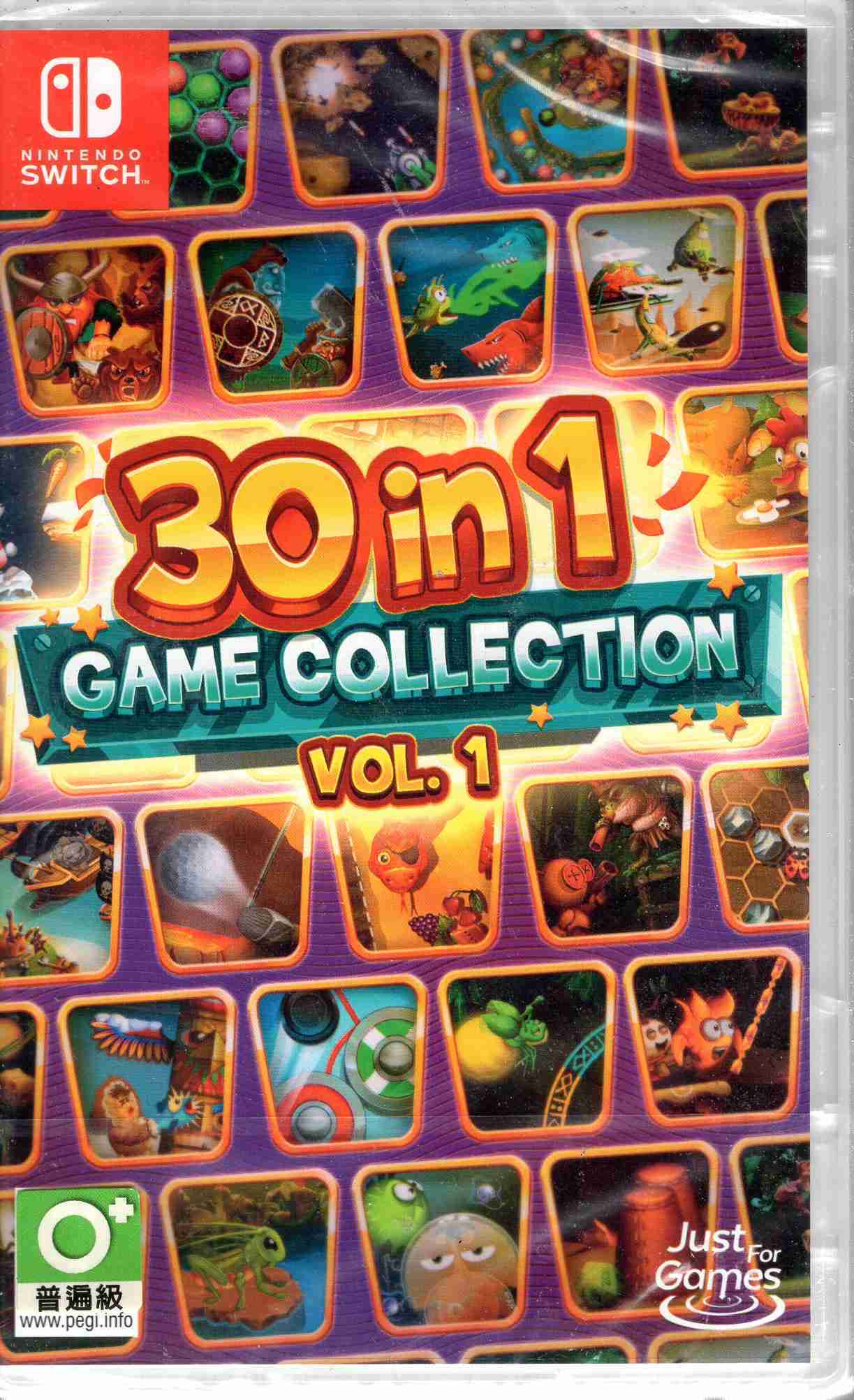 現貨 Switch遊戲 NS 30合1 遊戲合集 Vol 1 30-in-1 Game Collect英文版【板橋魔力】