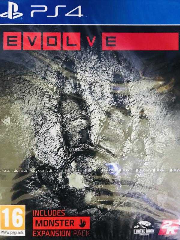 PS4遊戲 惡靈進化 Evolve 英文版