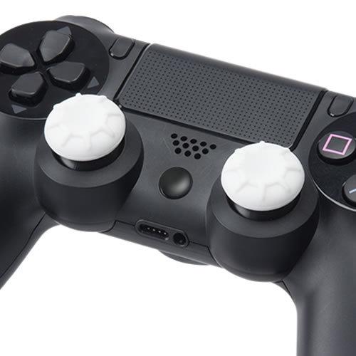 CYBER日本原裝 PS4手把提升款競技型操作性向上High Grip 高等級 類比套 搖桿套 FPS套