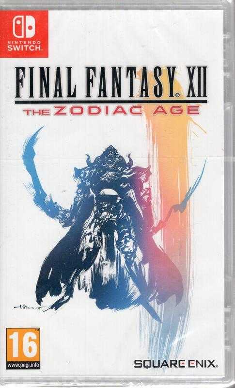 歐美封面 Switch遊戲NS 太空戰士12 Final Fantasy XII 黃道時代 最終幻想