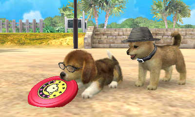 美版 3DS專用 任天狗 + 貓與紅貴賓犬 Nintendogs + cats