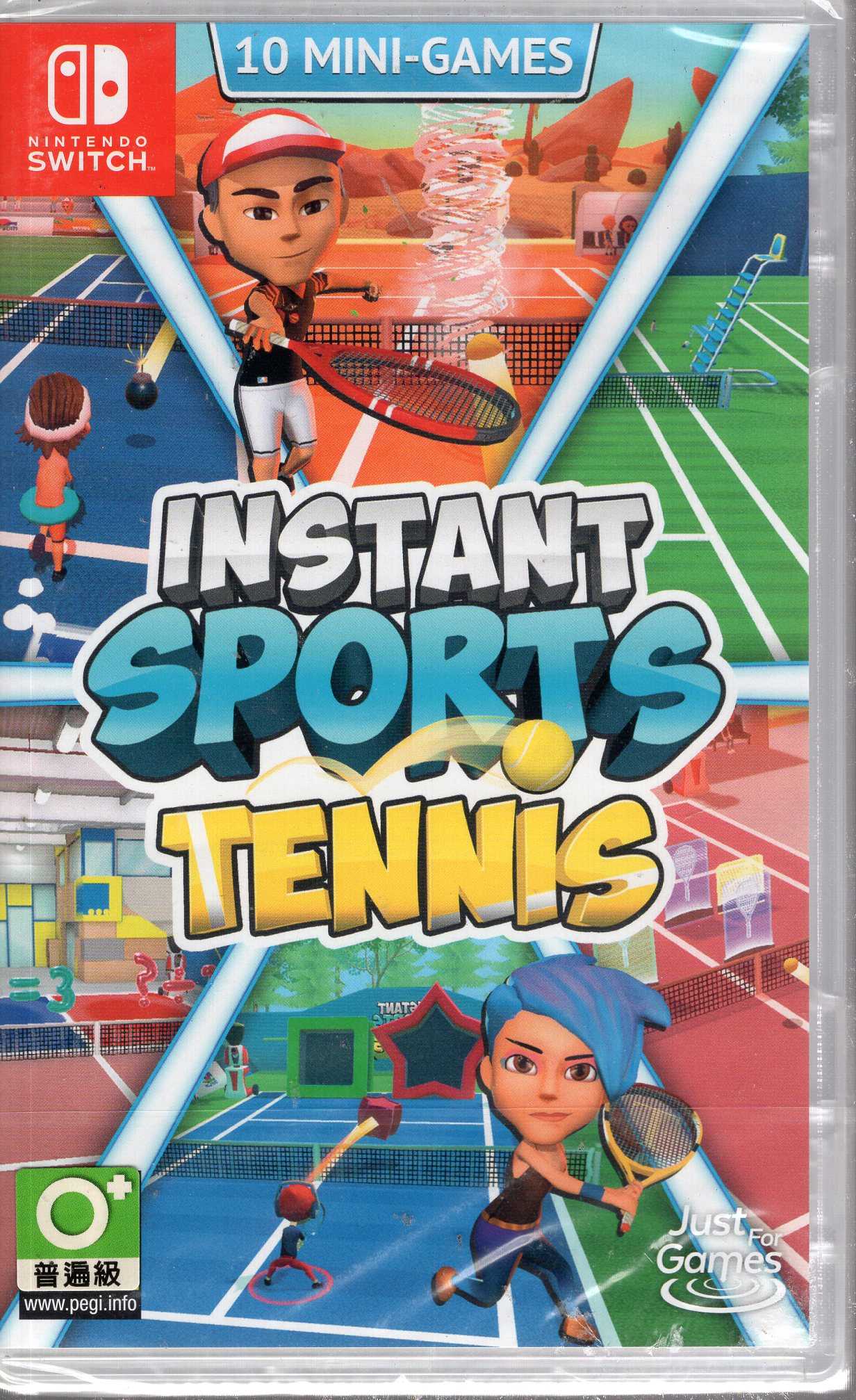 現貨中 Switch遊戲NS 即時運動 網球 Instant Sports Tennis 英文版【板橋魔力】
