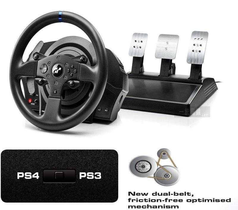 PS4用英國THRUSTMASTER T300RS GT SPORT 特別版 賽車方向盤 PCPS3