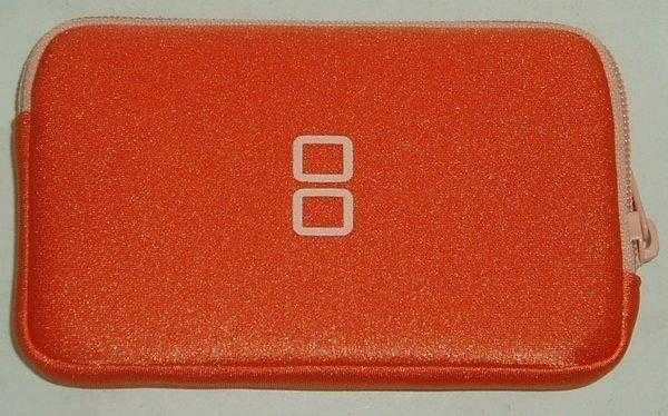 NEW3DS專用 任天堂俱樂部 限量避震防護包收納包保護包 橘色