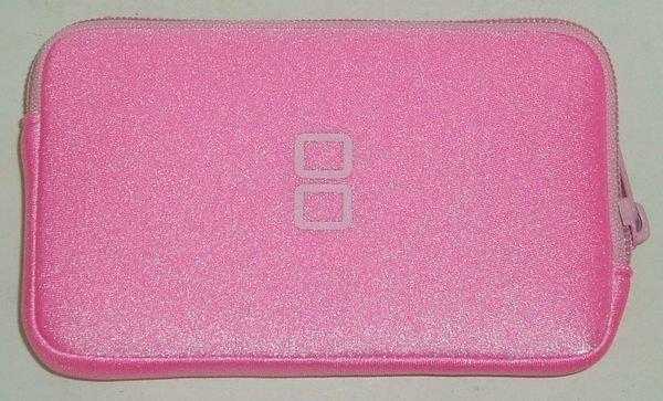 NEW3DS專用 任天堂俱樂部 限量避震防護包收納包保護包 粉紅色