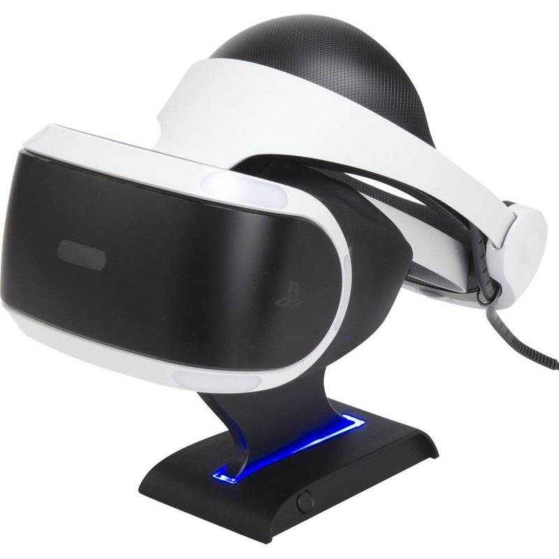 PS4專用 日本CYBER日本原裝 PSVR專用 VR頭顯 支架 放置架 LED燈