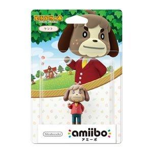 Wii U 動物之森 Animal Crossin 近距離無線連線 NFC 連動人偶玩具 amiibo 肯特【板橋魔力】