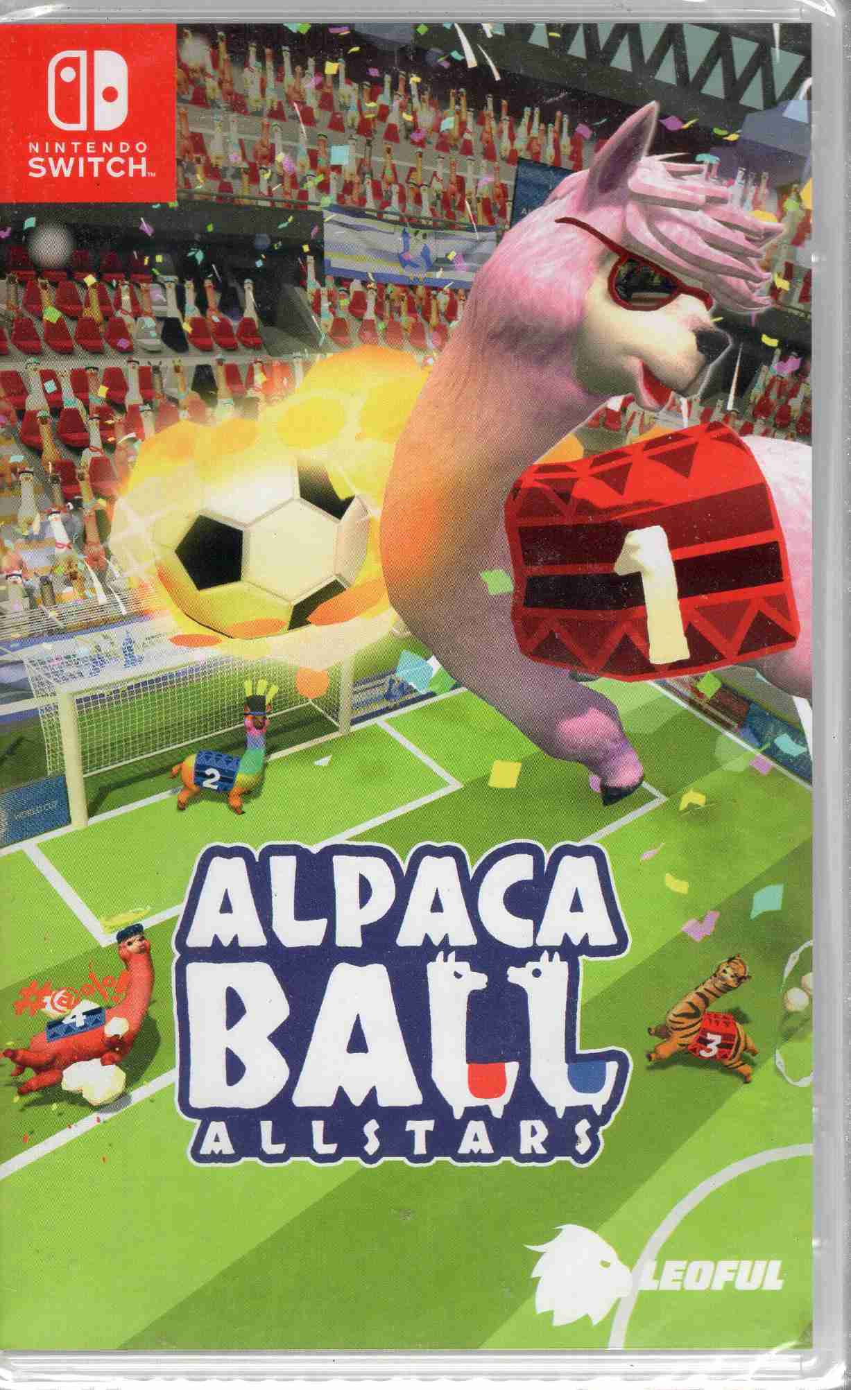 現貨 Switch遊戲NS 草泥馬足球 全明星 Alpaca Ball Allstars 中文版【板橋魔力】