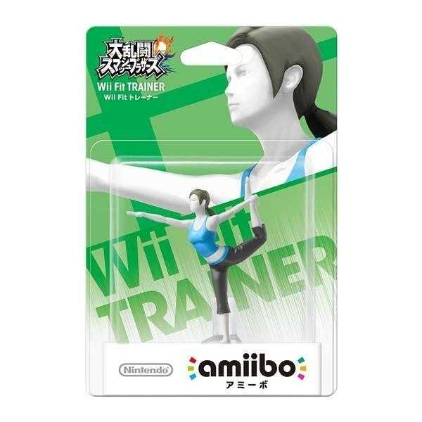 Wii U 任天堂明星大亂鬥 近距離無線連線 NFC 連動人偶玩具 amiibo Wii Fit 訓