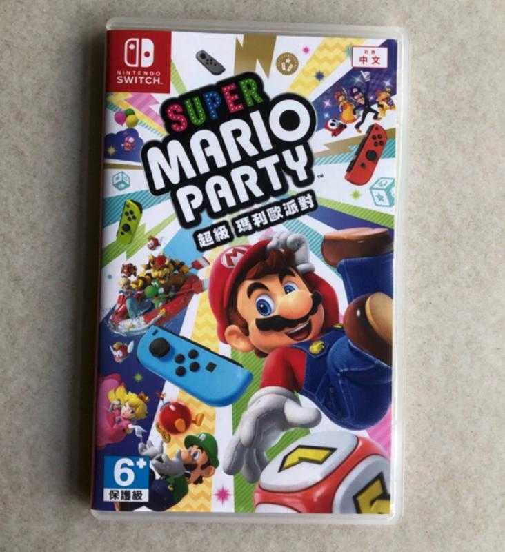 【全新現貨】 Nintendo Switch NS超級瑪利歐派對 派對遊戲中文版 Mario Party