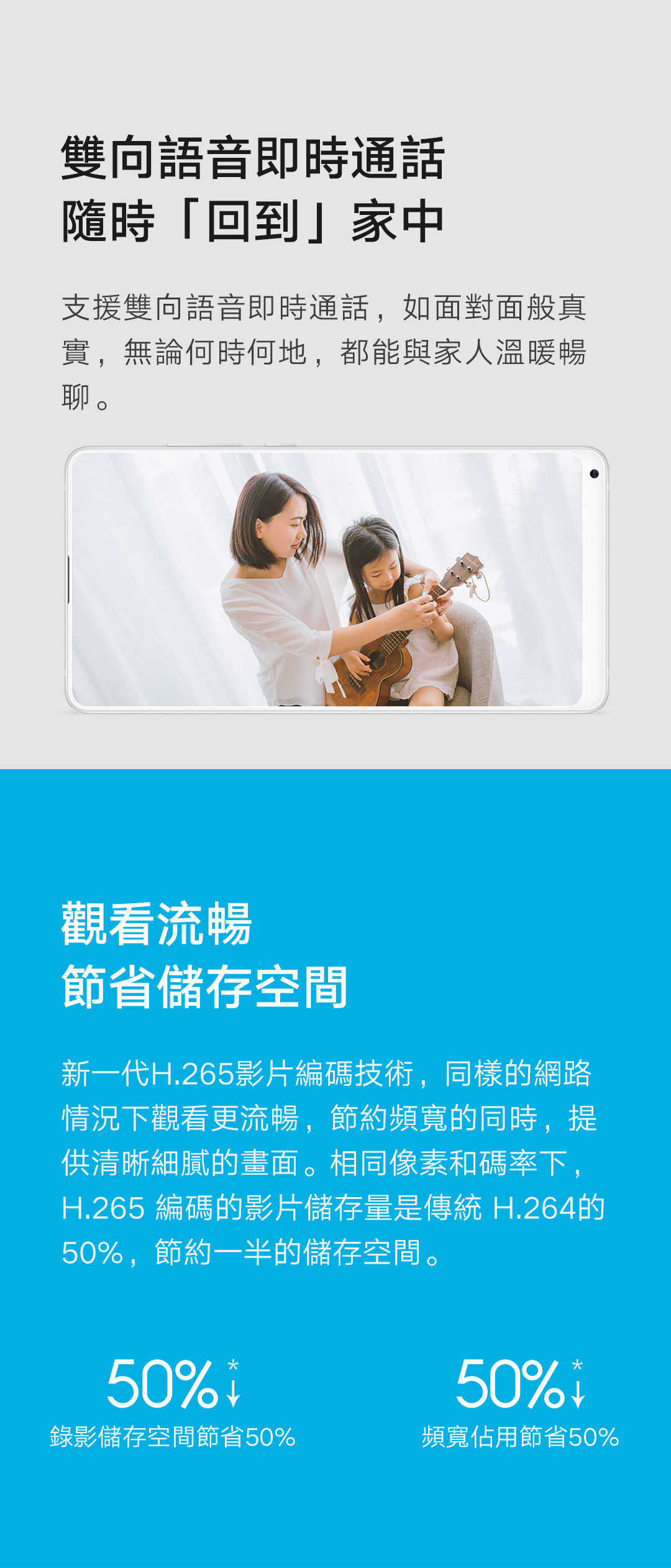 小米 米家智慧攝影機 雲台版 2k 360度全景視角 雙向對講 紅外線夜視 功能