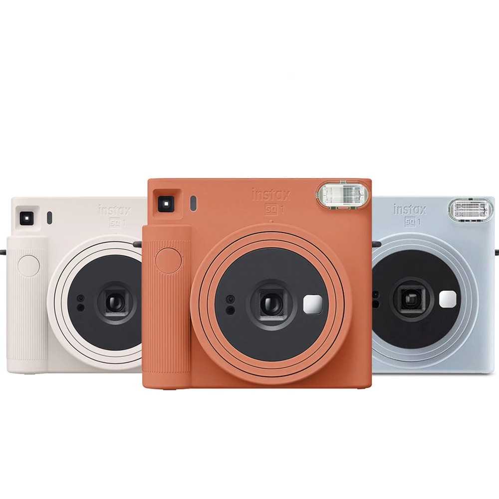 FUJIFILM 富士 instax SQUARE SQ1 拍立得 公司貨 共三色 經典白/赭石橙/冰川藍