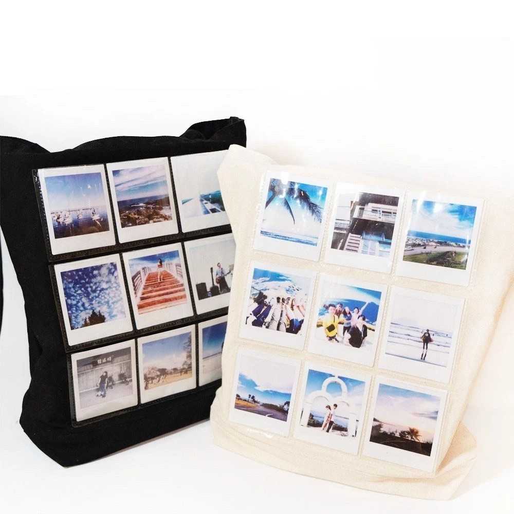 FUJIFILM 富士 原廠 相片托特包 適用SQ方型底片 黑/米 共2色