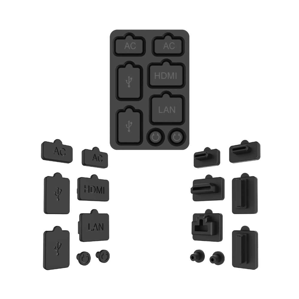 【就是要玩】NS2 Switch2 NS1/NS2通用 主機防塵塞 8件組 橡膠塞 防塵塞 接口防塵 新舊主機通用 防塵