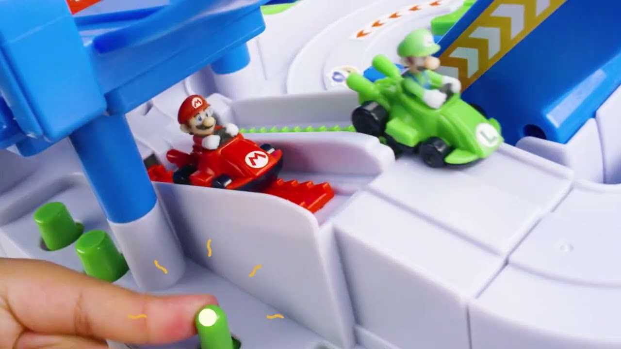 【就是要玩】現貨 Super Mario 瑪莉歐競速賽車豪華組 兒童節 競速 賽車 豪華組 玩具 禮物 生日
