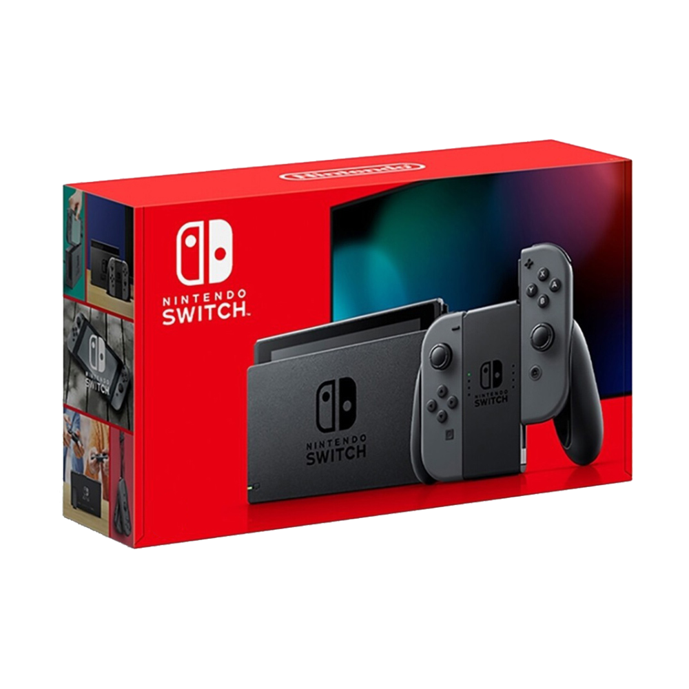 【就是要玩】現貨 NS Switch 台灣公司貨 平行輸入 紅藍 灰黑 主機 電量加強版 一年保固  全新