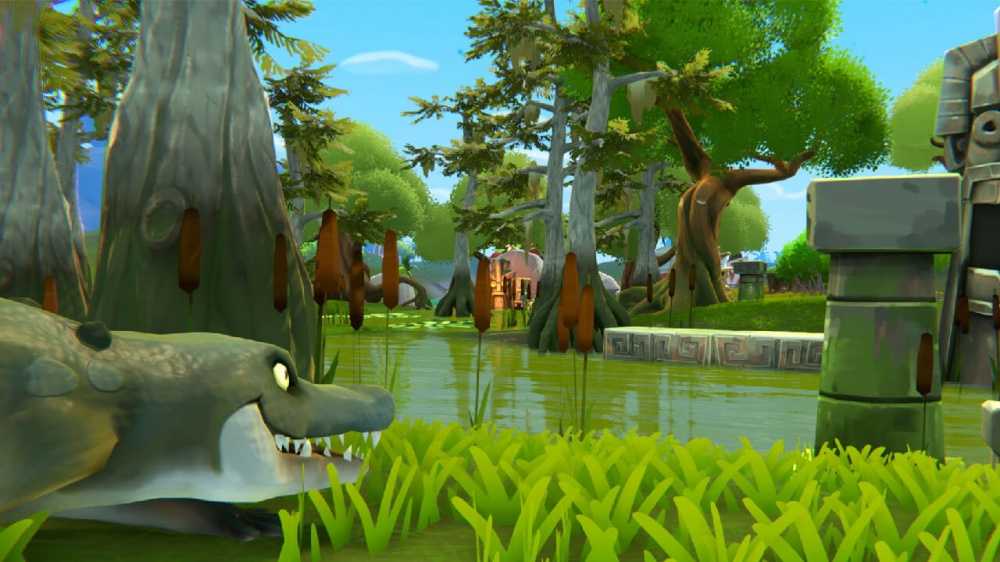 【就是要玩】NS Switch 憤怒鱷魚 中文版 憤怒 鱷魚 狩獵 Angry Alligator 開放式世界