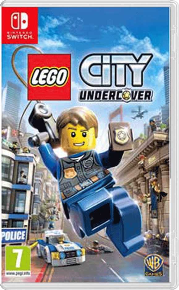 【就是要玩】NS Switch 樂高小城：臥底密探 英文版 LEGO CITY UNDERCOVER 樂高小鎮 GTA