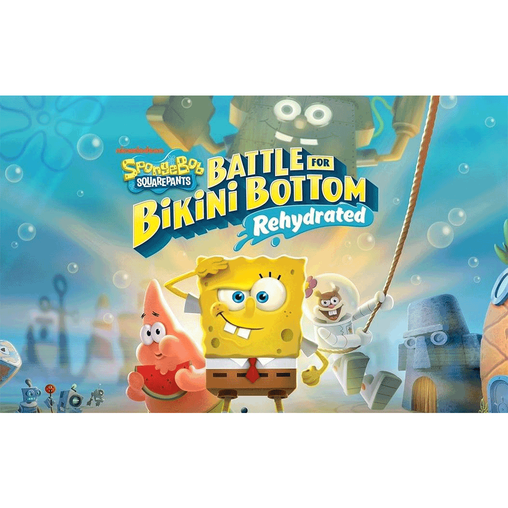 【就是要玩】NS Switch 海綿寶寶：為比奇堡而戰 重新灌水 中文版 Spongebob 派大星 皮老闆 比基尼堡
