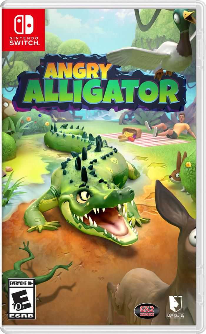 【就是要玩】NS Switch 憤怒鱷魚 中文版 憤怒 鱷魚 狩獵 Angry Alligator 開放式世界