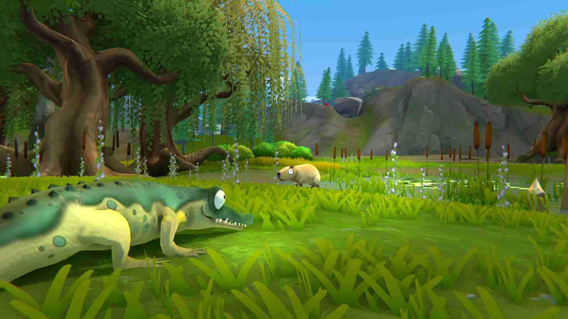 【就是要玩】NS Switch 憤怒鱷魚 中文版 憤怒 鱷魚 狩獵 Angry Alligator 開放式世界