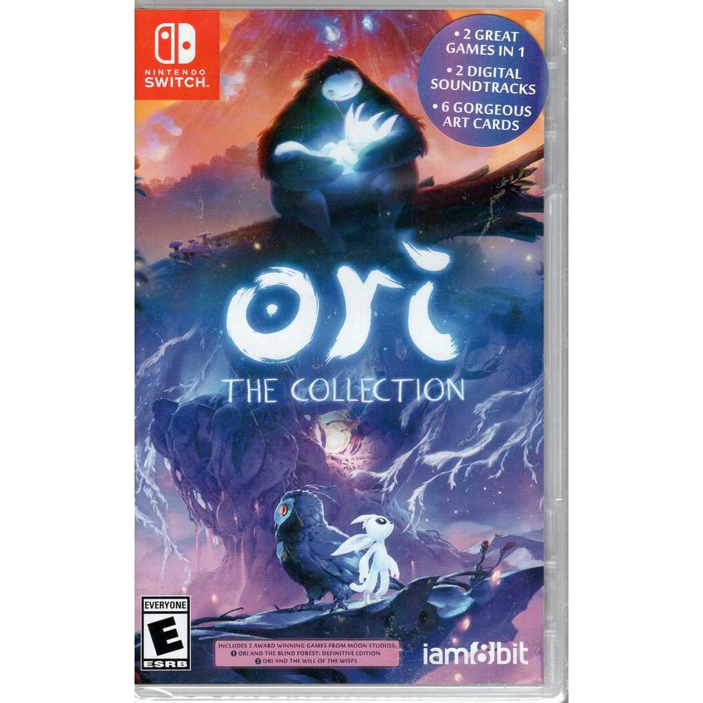 【就是要玩】NS Switch 聖靈之光1+2合輯 中文版 奧里 Ori: The Collection 奧里與迷失森