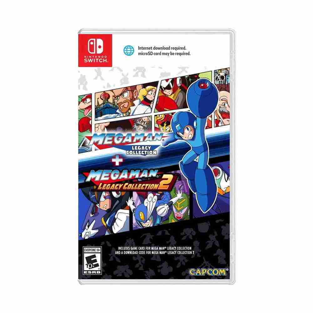 【就是要玩】NS Switch 洛克人 傳奇合輯 1+2 英文日文版 MEGA MAN 洛克人1+2傳奇合輯