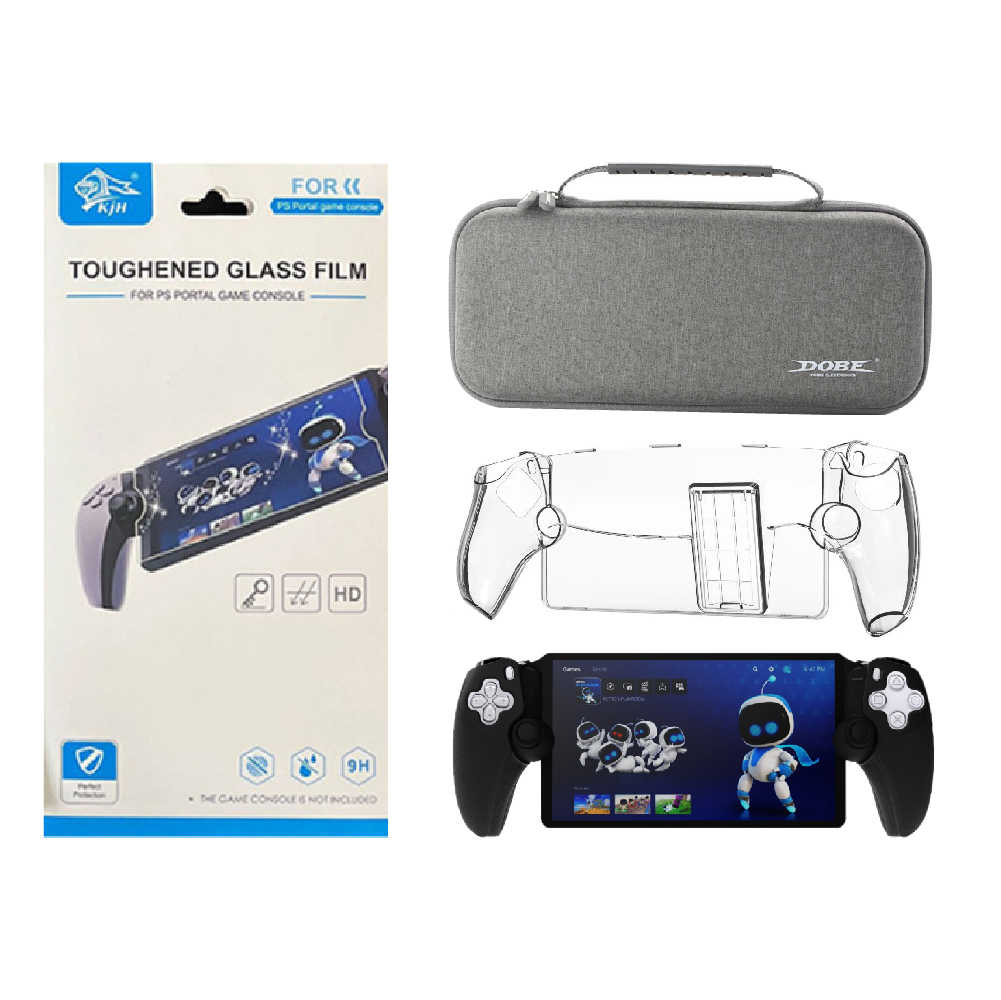【就是要玩】PS5 Portal 配件 掌機 包包 水晶殼 保護貼 Playstation SONY