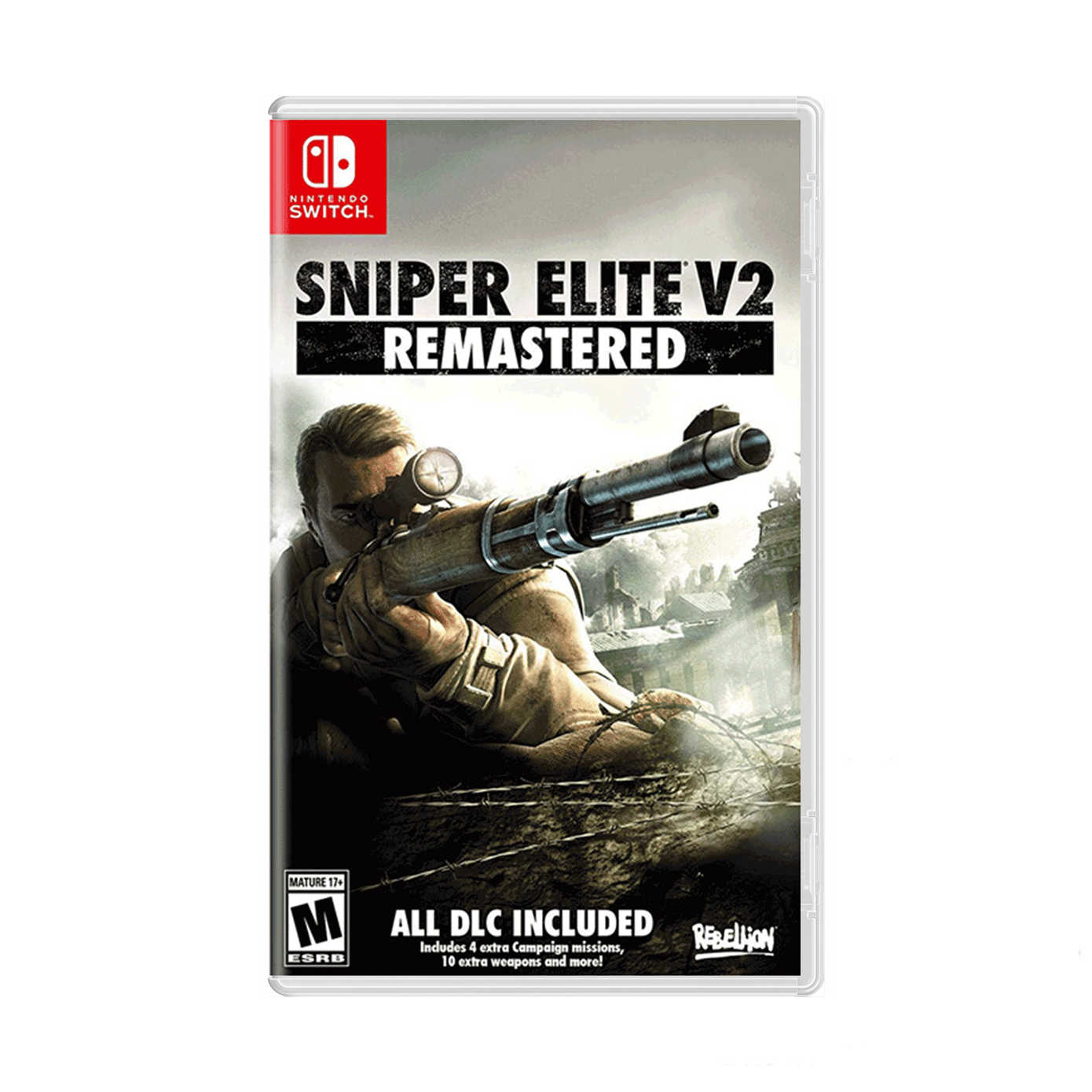 【就是要玩】NS Switch 狙擊之神 V2 中文版 SNIPER ELITE 重製版 狙擊精英 狙擊菁英 狙神 狙擊
