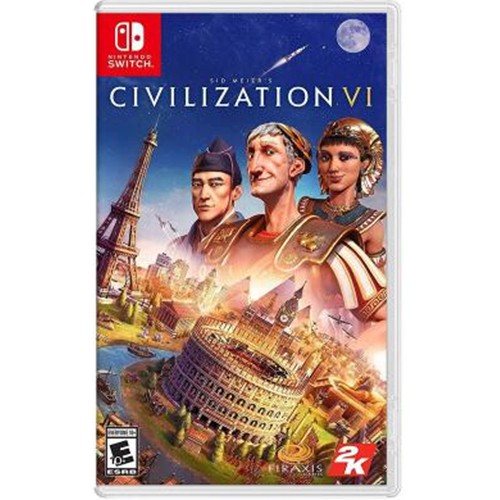 【就是要玩】NS Switch 文明帝國6 Sid Meiers Civilization Vl 英文封面中文版