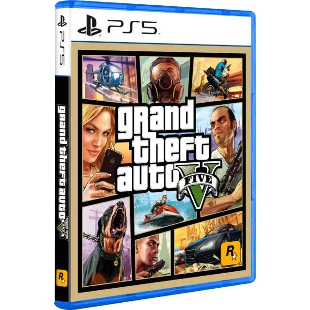 【就是要玩】現貨 PS5 GTA5 俠盜獵車手5 中文版 Grand Theft Auto V GTA