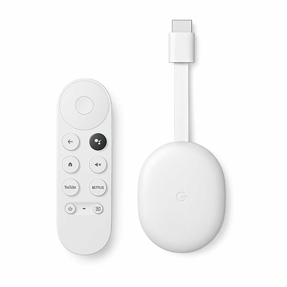 【就是要玩】現貨 Google Chromecast 四代 with TV 4K HD 媒體串流播放器 電視棒 電視盒