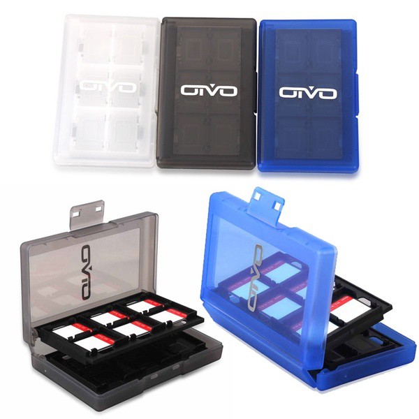 【就是要玩】NS Switch OIVO 卡帶收納盒 24入 卡匣 卡盒 多色可選
