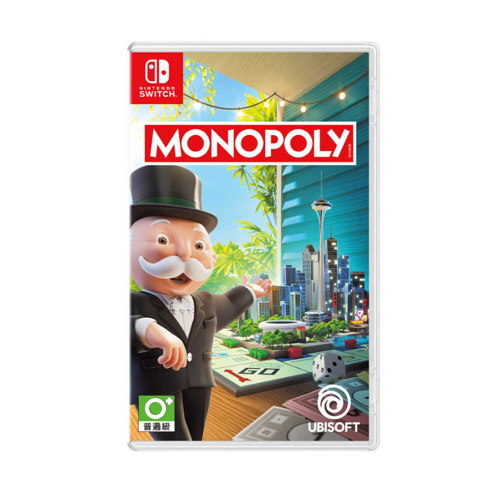 【就是要玩】NS Switch 地產大亨 中文版 MONOPOLY 地產 大亨 大富翁 房地產 走格子 經營 模擬 地產